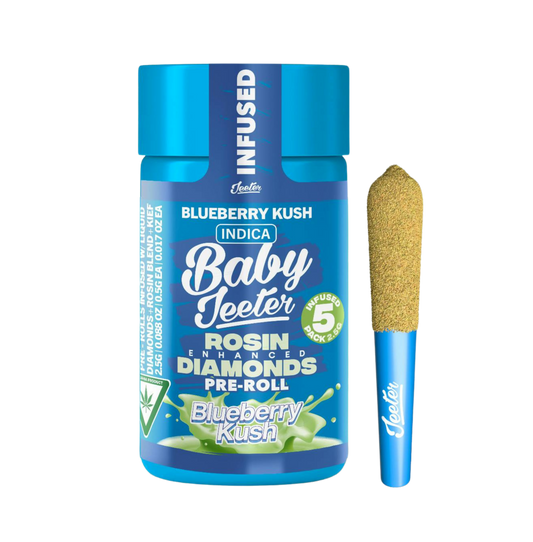 Baby Jeeter Rosin Diamonds - 5 pre-rolls ¡Original!