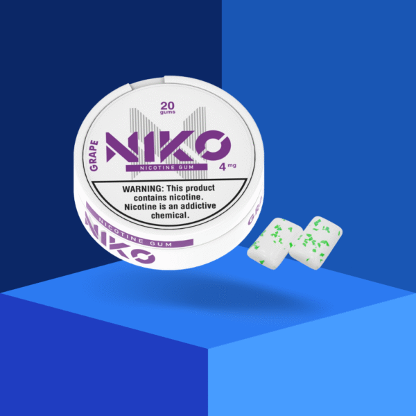 1 NIKO Goma de mascar (20 piezas 4%mg)